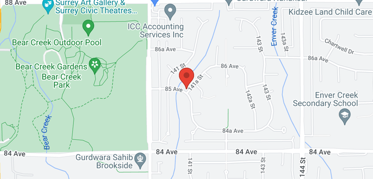 map of 8525 141A STREET